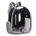 Space Capsule Pet Backpack, Breathable Transparent Carrier for Cats & Dogs